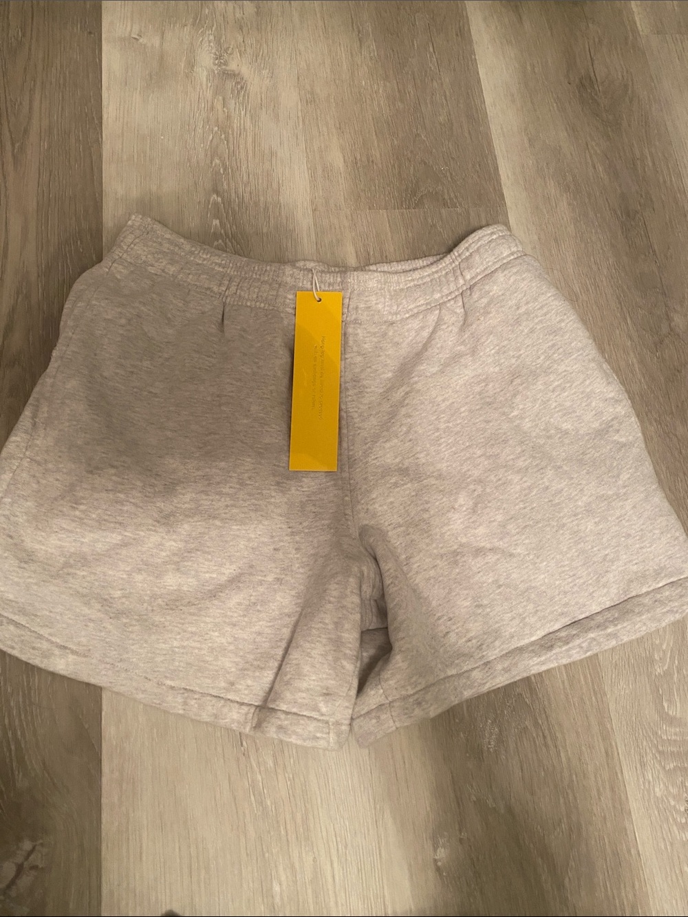 Women's Heather Gray 4 season Shorts with Elastic Waist size XS